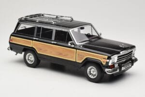 Jeep Grand Wagoneer Sort KK-Scale 1:18 KKDC181113 Metal — billede 4 af 6