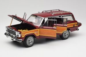 Jeep Grand Wagoneer Classic Rød AUTOart 1:18 74002 Metal — billede 2 af 8