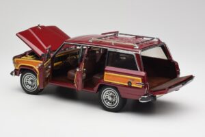 Jeep Grand Wagoneer Classic Rød AUTOart 1:18 74002 Metal — billede 5 af 8