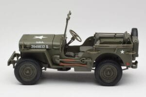 Jeep Willys Militær Grøn Gate 1:18 1061 Metal — billede 4 af 8
