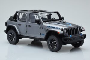 Jeep Wrangler 4xe Sølv GT Spirit 1:18 GT419 Resin — billede 4 af 6