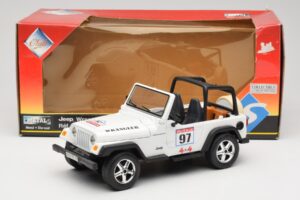 Jeep Wrangler Rallye #97 Beige Solido 1:18 9012 Metal — billede 6 af 6