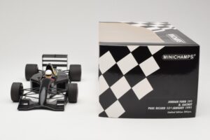 Jordan Ford 191 #32 B. Gachot Paul Ricard Test 15 January 1991 Minichamps 1:18 110910199 Metal — billede 6 af 6