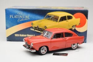 Kaiser Henry J Rød Sun Star 1:18 5092 Metal — billede 8 af 8