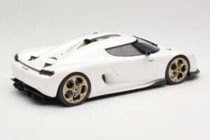 Koenigsegg CC850 Crystal White GT Spirit 1:18 GT903 Resin — billede 2 af 6