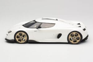 Koenigsegg CC850 Crystal White GT Spirit 1:18 GT903 Resin — billede 3 af 6