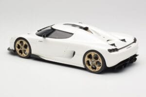 Koenigsegg CC850 Crystal White GT Spirit 1:18 GT903 Resin — billede 5 af 6