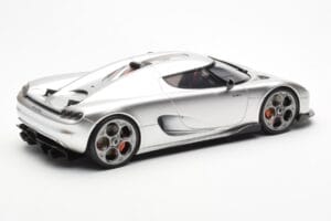 Koenigsegg CC850 Moon Silver GT Spirit 1:18 GT452 Resin — billede 2 af 6