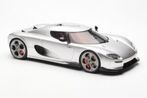Koenigsegg CC850 Moon Silver GT Spirit 1:18 GT452 Resin — billede 4 af 6