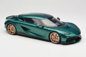 Koenigsegg Gemera Racing Green GT Spirit 1:18 GT888 Resin — billede 4 af 5