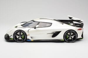 Koenigsegg Jesko Attack Crystal White Pearl GT Spirit 1:12 GT501 Resin — billede 3 af 6