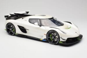Koenigsegg Jesko Attack Crystal White Pearl GT Spirit 1:12 GT501 Resin — billede 4 af 6