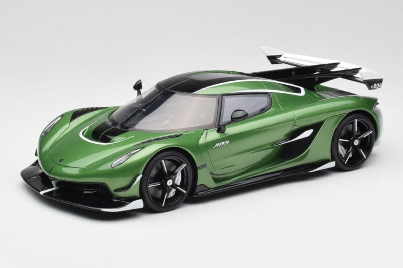 Koenigsegg Jesko Attack Grøn GT Spirit 1:18 GT927 Resin