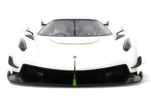 Koenigsegg Jesko Pearl White GT Spirit 1:8 GTS801301 Resin — billede 4 af 5