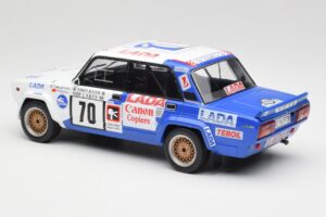 Lada 2105 VFTS #70 E. Tumalevicius 1000 Lakes Rally 1986 IXO 1:18 18RMC181A Metal — billede 5 af 6