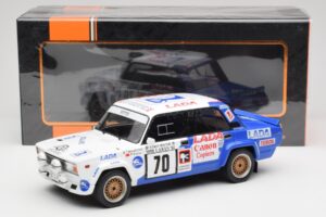 Lada 2105 VFTS #70 E. Tumalevicius 1000 Lakes Rally 1986 IXO 1:18 18RMC181A Metal — billede 6 af 6