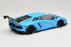 Lamborghini Aventador Liberty Walk Blå GT Spirit 1:18 GT073 Resin — billede 2 af 6