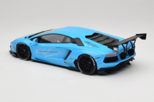 Lamborghini Aventador Liberty Walk Blå GT Spirit 1:18 GT073 Resin — billede 5 af 6