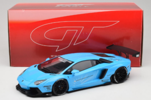 Lamborghini Aventador Liberty Walk Blå GT Spirit 1:18 GT073 Resin — billede 6 af 6
