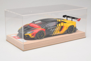 Lamborghini Aventador Liberty Walk Infinite Sort Gul Timothy & Pierre 1:18 REMC035 Metal — billede 6 af 7