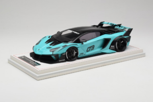 Lamborghini Aventador Liberty Walk LB-Silhouette WORKS GT Evo Mintgrøn IVY 1:18 REMC001 Resin — billede 2 af 7