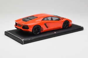 Lamborghini Aventador Orange MR Collection 1:18 LAMB064 Resin — billede 3 af 6