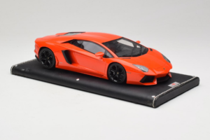 Lamborghini Aventador Orange MR Collection 1:18 LAMB064 Resin — billede 4 af 6