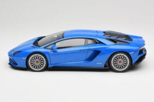 Lamborghini Aventador S LP740-4 Blue Nila AUTOart 1:18 79134 Metal — billede 4 af 8