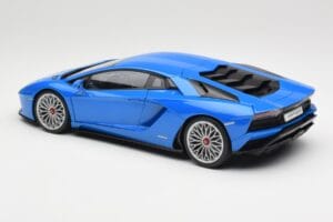 Lamborghini Aventador S LP740-4 Blue Nila AUTOart 1:18 79134 Metal — billede 7 af 8