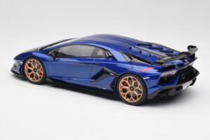 Lamborghini Aventador SVJ Blå GT Spirit 1:18 GTS18512BL Resin — billede 5 af 6