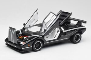 Lamborghini Countach LP500S Sort Kyosho 1:18 08326K Metal — billede 2 af 8