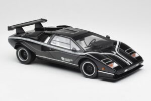 Lamborghini Countach LP500S Sort Kyosho 1:18 08326K Metal — billede 6 af 8
