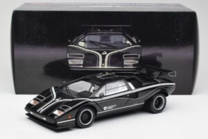 Lamborghini Countach LP500S Sort Kyosho 1:18 08326K Metal — billede 8 af 8