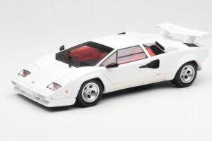 Lamborghini Countach LP500S Hvid Kyosho 1:18 08320E Metal