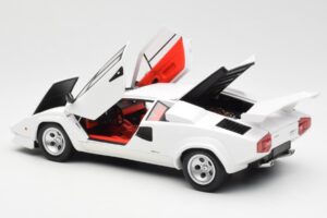 Lamborghini Countach LP500S Hvid Kyosho 1:18 08320E Metal — billede 5 af 8