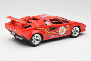 Lamborghini Countach Rød Bburago 1:18 3047 Metal — billede 3 af 8