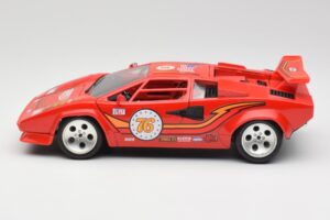 Lamborghini Countach Rød Bburago 1:18 3047 Metal — billede 4 af 8