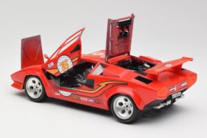Lamborghini Countach Rød Bburago 1:18 3047 Metal — billede 5 af 8