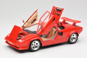 Lamborghini Countach Rød Bburago 1:18 3047-M1 Metal — billede 2 af 8