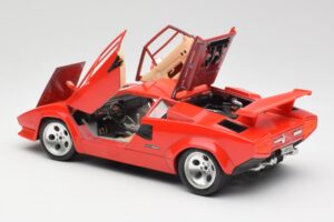 Lamborghini Countach Rød Bburago 1:18 3047-M1 Metal — billede 5 af 8