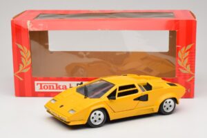 Lamborghini Countach TC Gul Tonka 1:18 09035-R1 Metal — billede 8 af 8