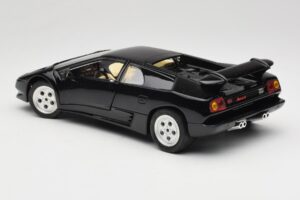 Lamborghini Diablo Sort Mira 1:18 6107 Metal — billede 7 af 8