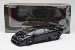 Lamborghini Diablo GTR Sort AUTOart 1:18 74522 Metal — billede 8 af 8