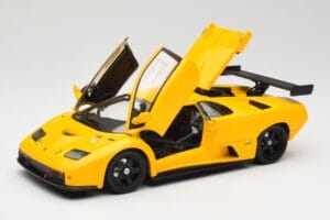 Lamborghini Diablo GTR Gul Hot Wheels 1:18 53885 Metal — billede 2 af 8