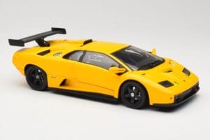Lamborghini Diablo GTR Gul Hot Wheels 1:18 53885 Metal — billede 6 af 8