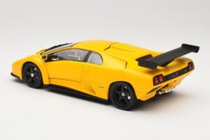 Lamborghini Diablo GTR Gul Hot Wheels 1:18 53885 Metal — billede 7 af 8