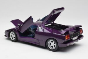 Lamborghini Diablo Jota Lilla Maisto 1:18 50276 Metal — billede 5 af 8