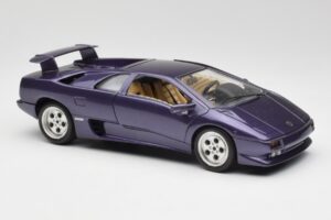 Lamborghini Diablo Lilla Maisto 1:18 3028 Metal — billede 6 af 8