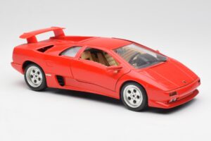 Lamborghini Diablo Rød Bburago 1:18 3028-M1 Metal — billede 6 af 8