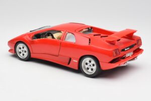 Lamborghini Diablo Rød Bburago 1:18 3028-M1 Metal — billede 7 af 8